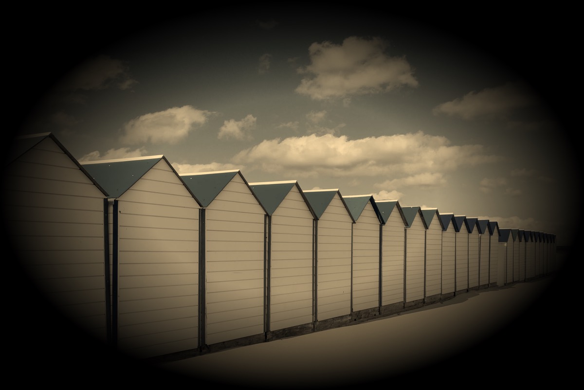 Les cabines de plage de Boulogne-sur-Mer